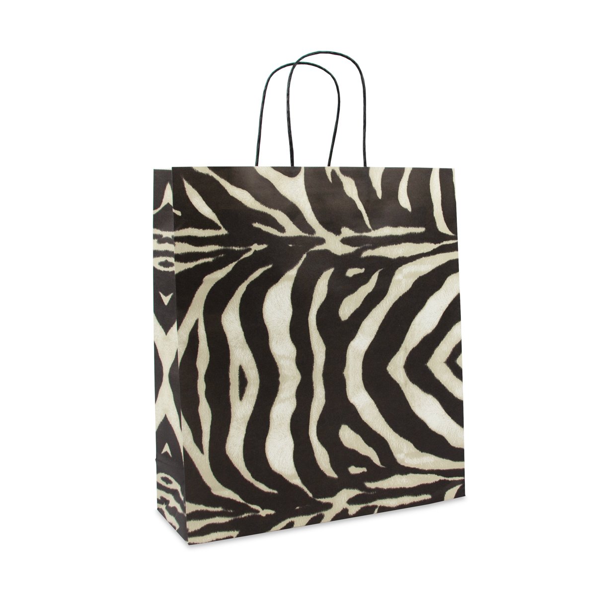 papieren tassen twisted - Zebra print