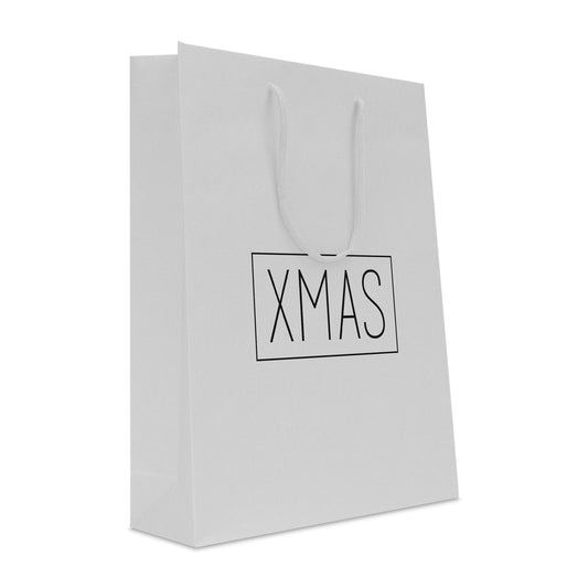 Papieren luxe kersttassen - XMAS
