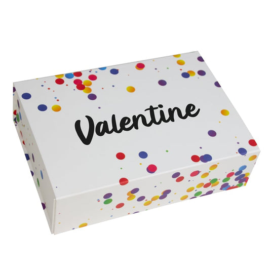 Valentine magneetdozen - Confetti