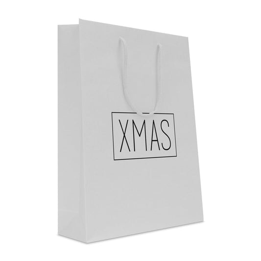 Papieren luxe kersttassen - XMAS