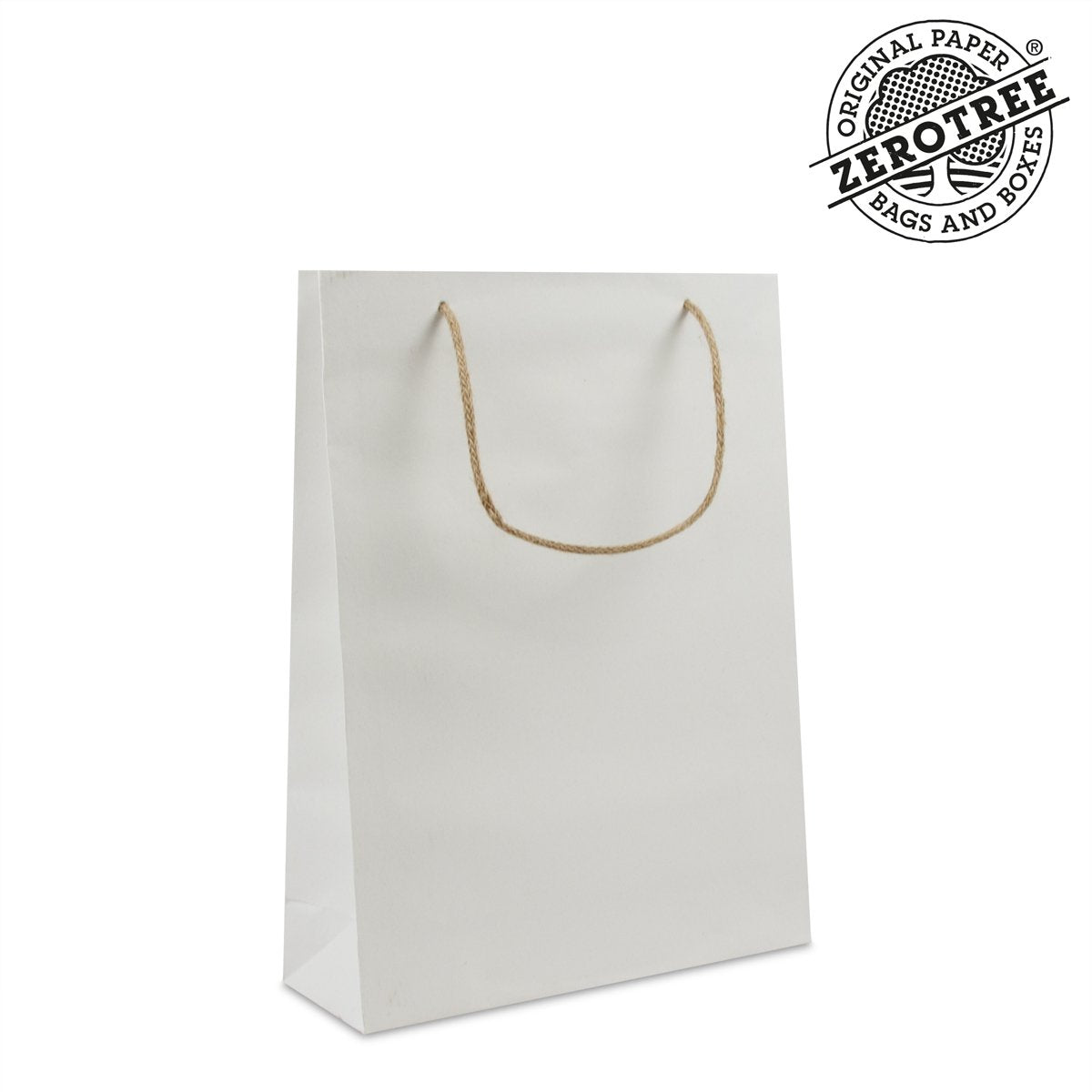 ZEROTREE® Luxe tassen - Gerecycled wit katoen